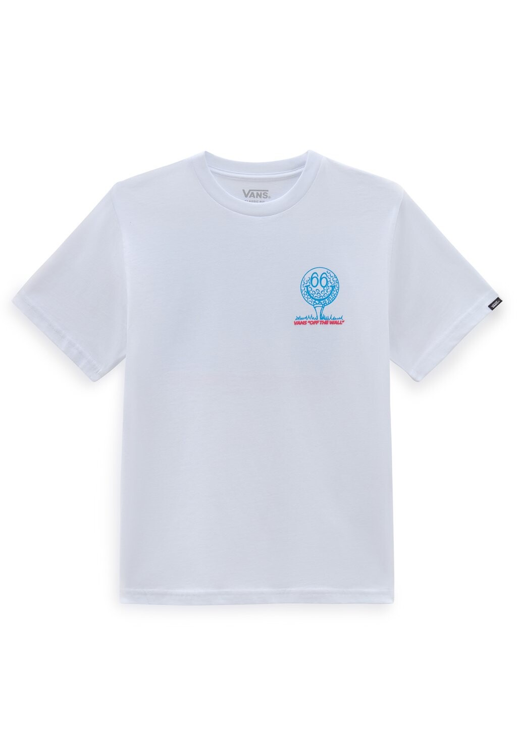 

Футболка с принтом BACK NINE Vans, цвет white