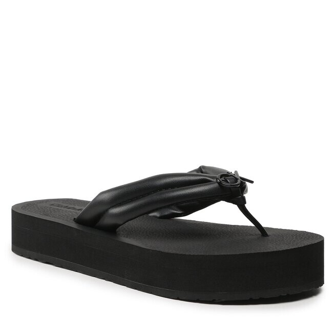 

Шлепанцы Calvin Klein FlatformFlip Flop, черный