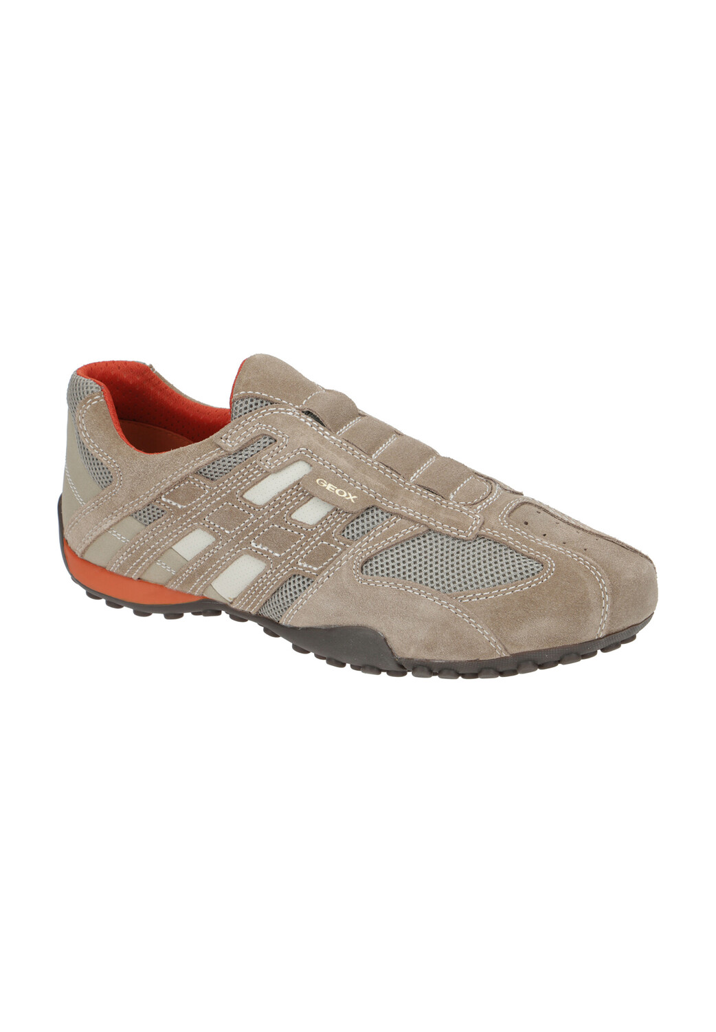 

Низкие кроссовки Geox Low U Snake L Scam.+Mesh, коричневый