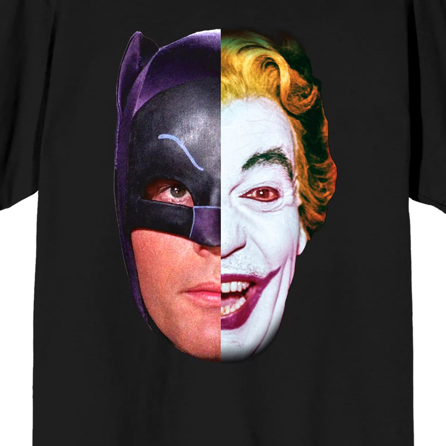 Мужская футболка Batman 66 TV Batman Joker Licensed Character