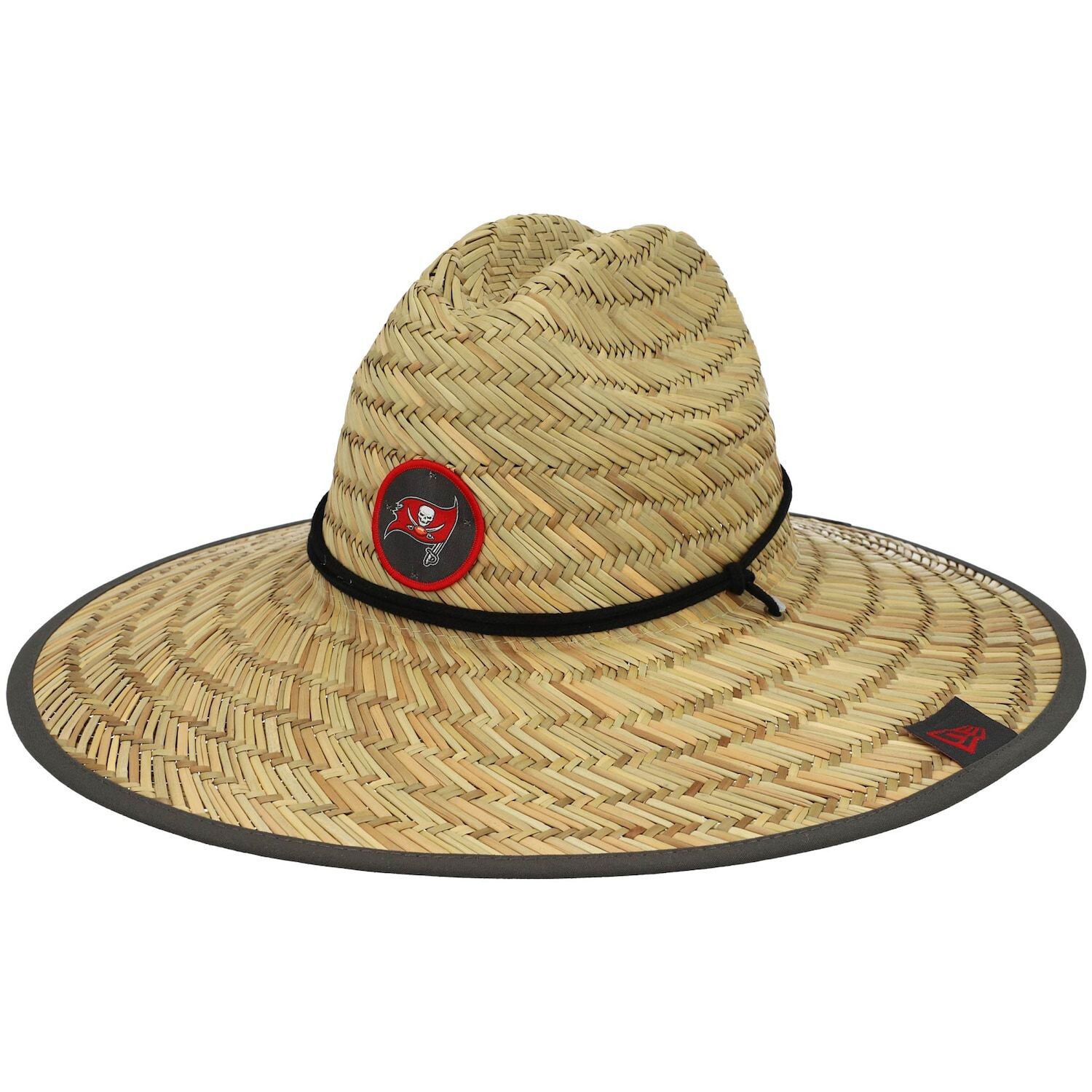 

Мужская официальная соломенная кепка спасателя New Era Natural Tampa Bay Buccaneers, тренировочный лагерь НФЛ