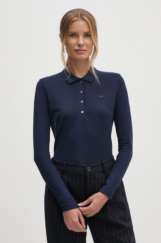 

Лонгслив Lacoste, темно-синий