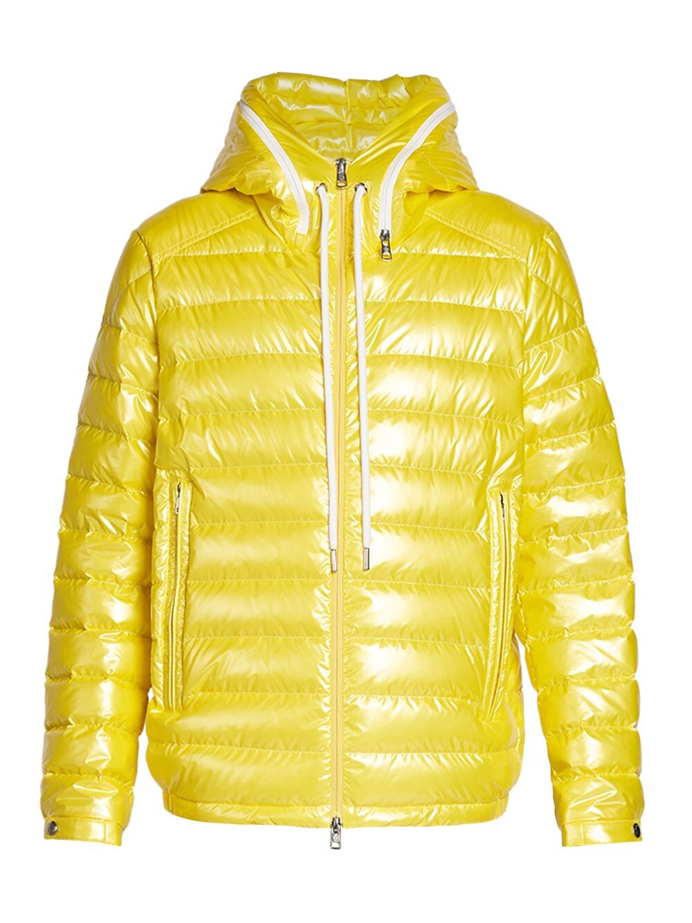 

Пуховик Akinari Giubbotto на пуху Moncler, желтый