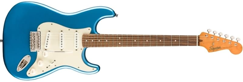Электрогитара Fender Squier Classic Vibe 60s Stratocaster - Laurel Fingerboard - Lake Placid Blue электрогитара fender squier classic vibe 60s stratocaster lrl lake placid blue