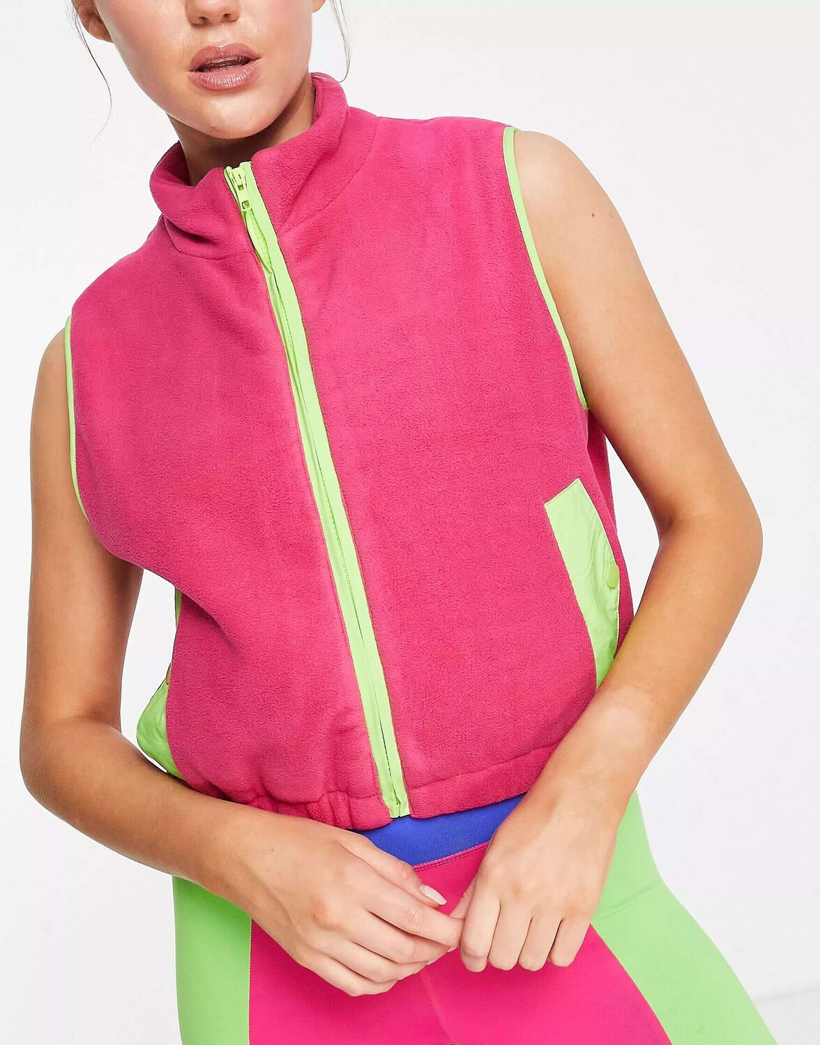 

Розовый жилет Daisy Street Active Neon