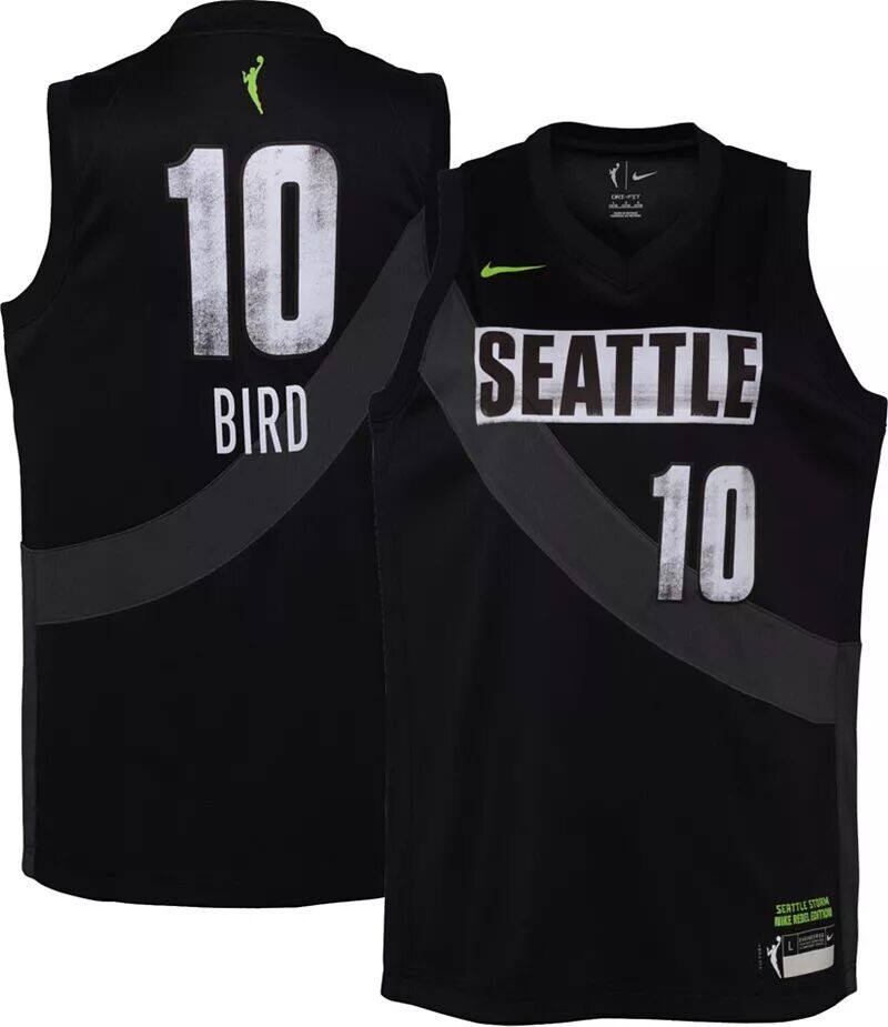 

Джерси Nike Youth Seattle Storm Sue Bird Replica Rebel
