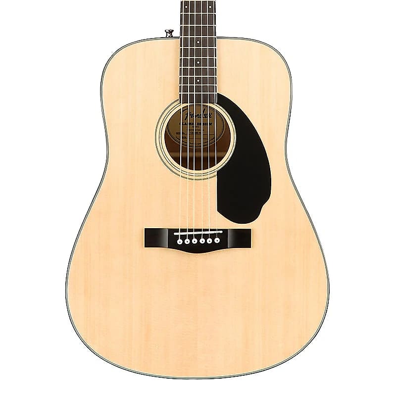 цена Акустическая гитара Fender CD-60S Dreadnought Acoustic Guitar Pack V2 - Natural -New -w/ Fast & FREE shipping!