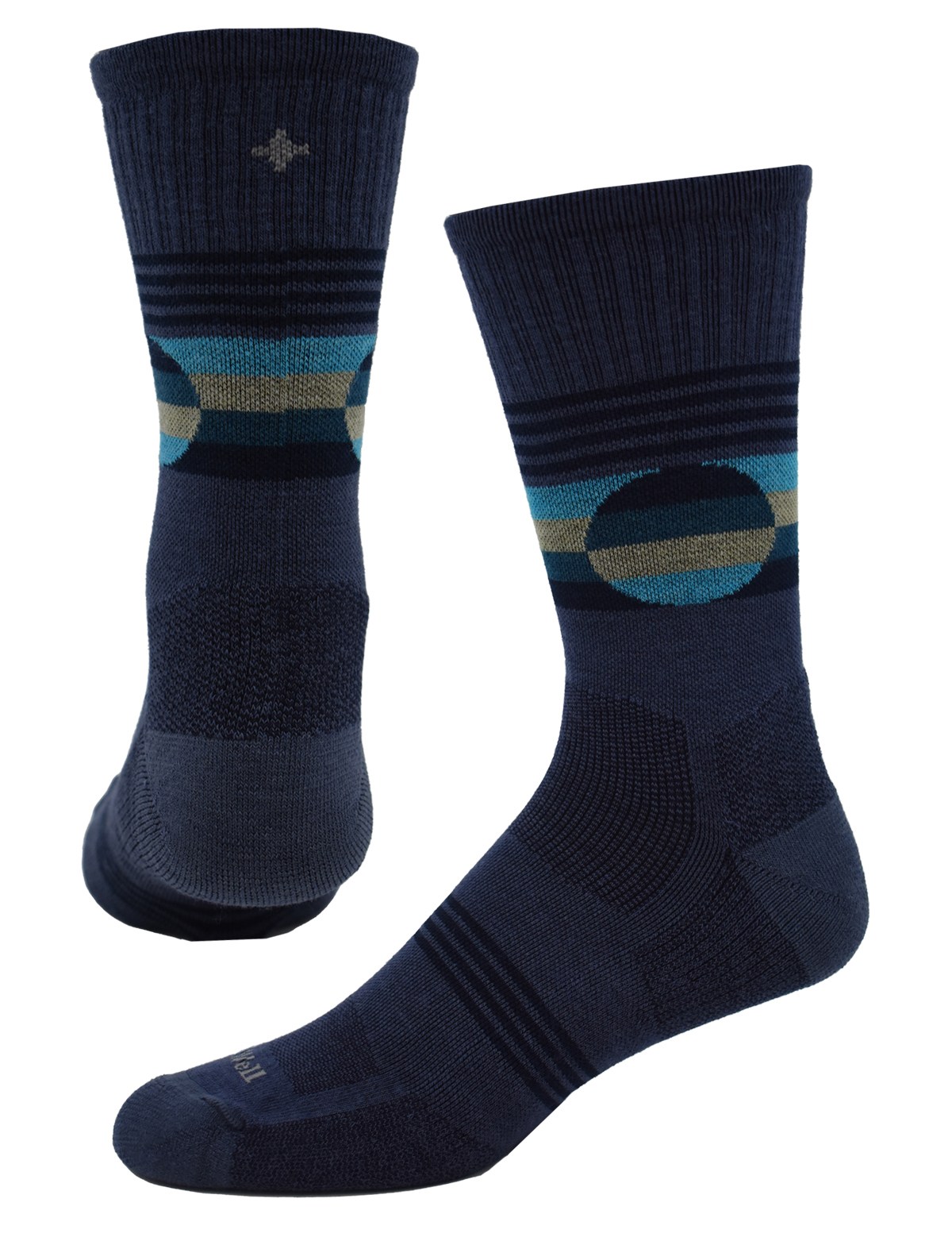 Компрессионные носки North Rim Crew - Джинсовые - Мужские Sockwell, синий