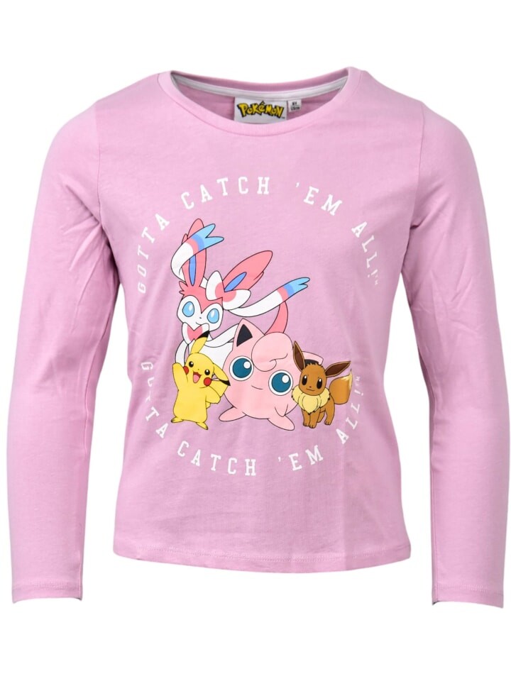 

Рубашка с длинным рукавом Pokémon, фиолетовый