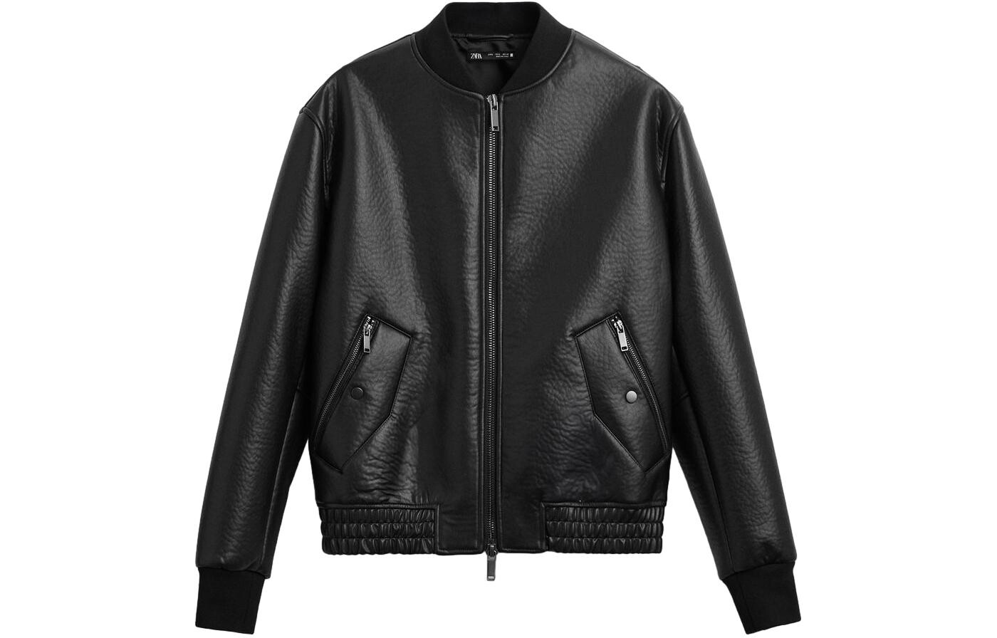 

Куртка мужская черная Zara, черный