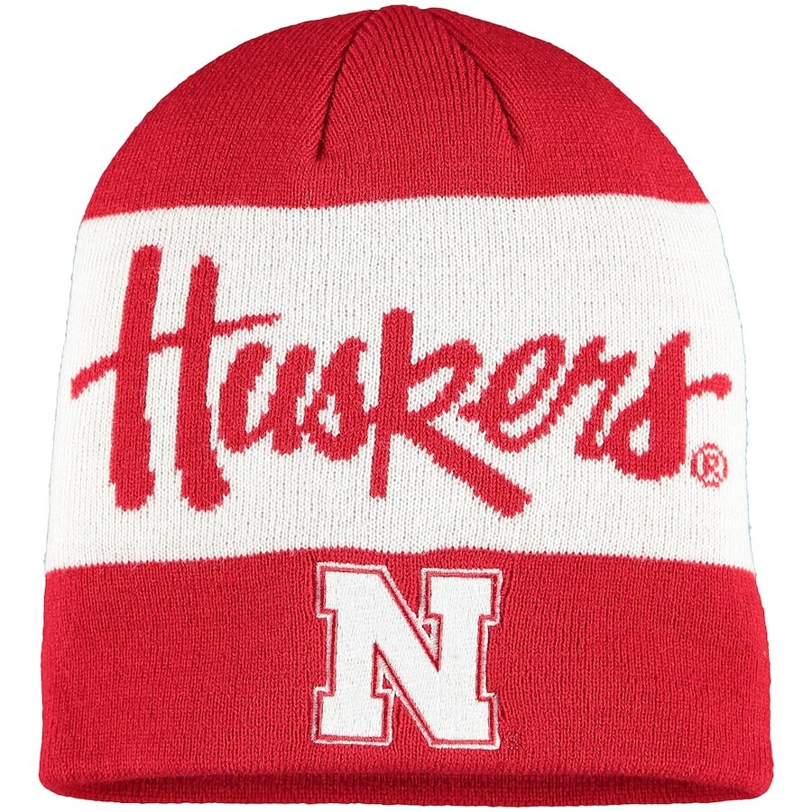 

Шапка adidas Nebraska Huskers, алый