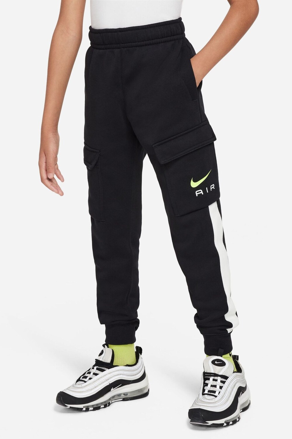 

Брюки для бега авиагрузов Nike, черный