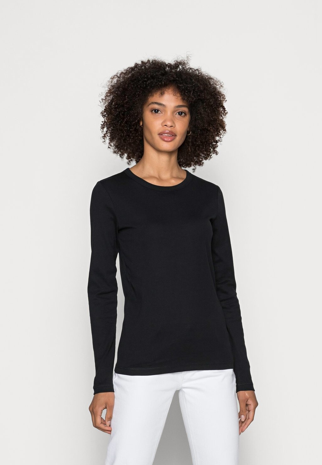 

Рубашка с длинным рукавом Esprit, черный