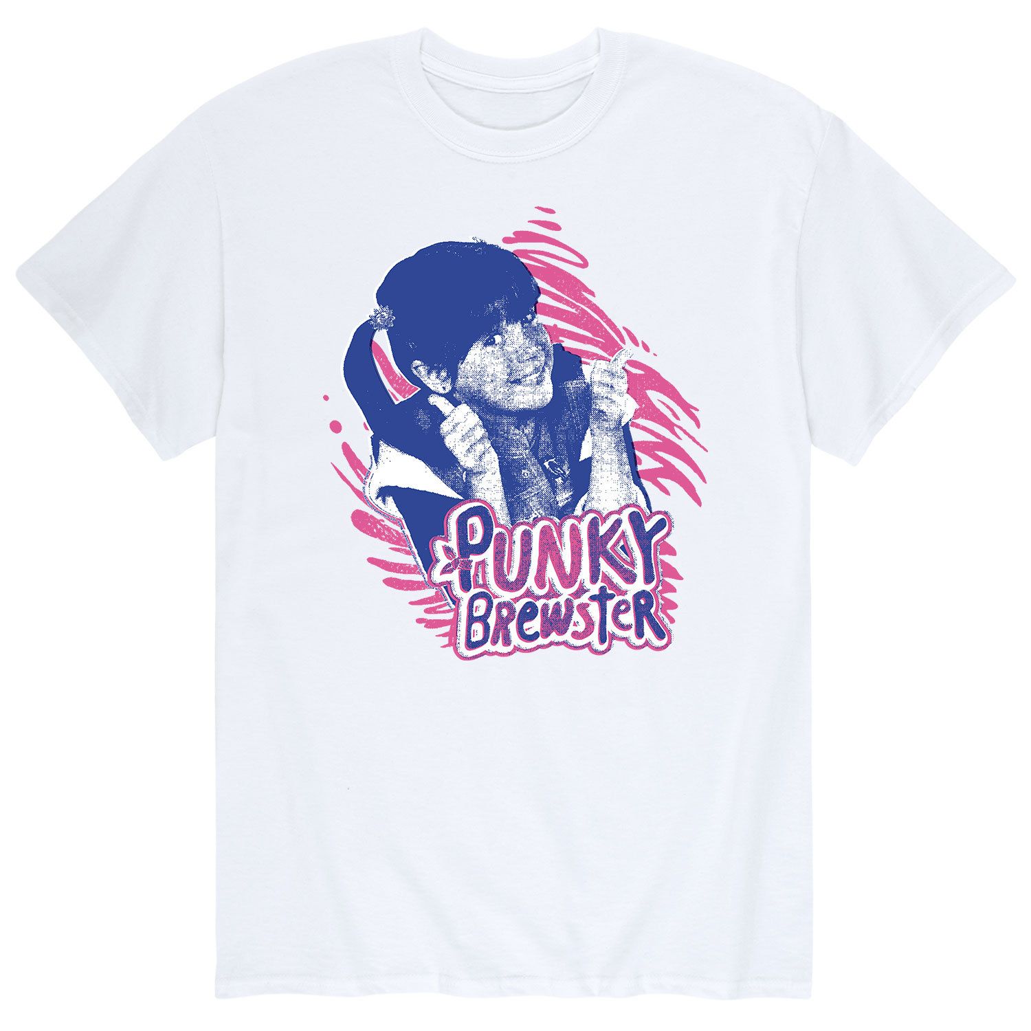 Мужская футболка Punky Brewster Thumbs Up Licensed Character