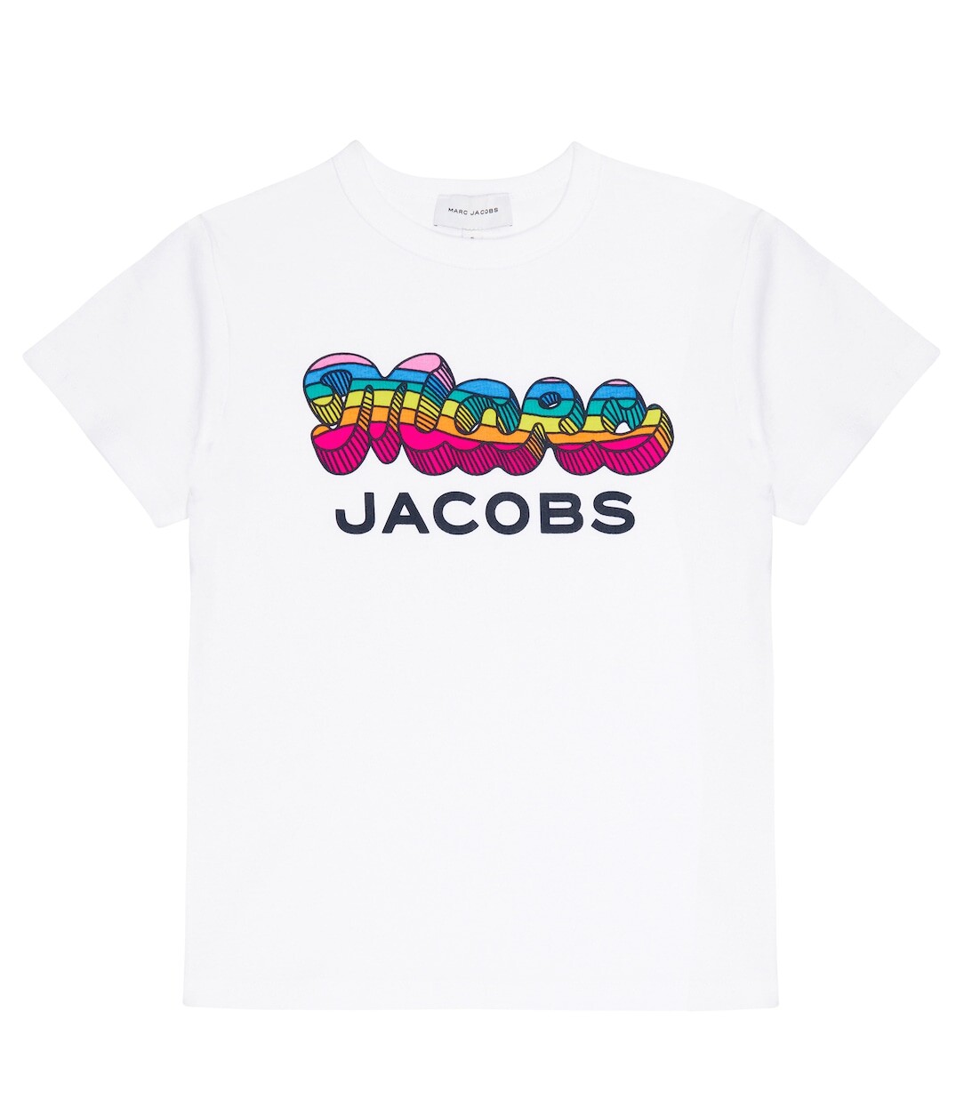 

Футболка из хлопкового джерси с логотипом Marc Jacobs, разноцветный