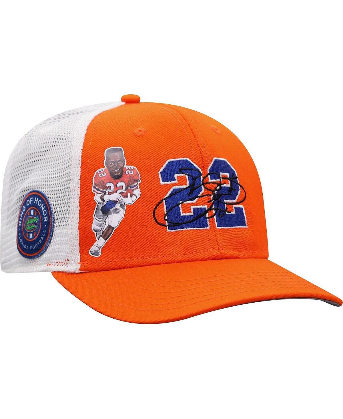 

Мужская кепка Emmitt Smith оранжево-белого цвета Florida Gators Ring of Honor Trucker Snapback Top of the World