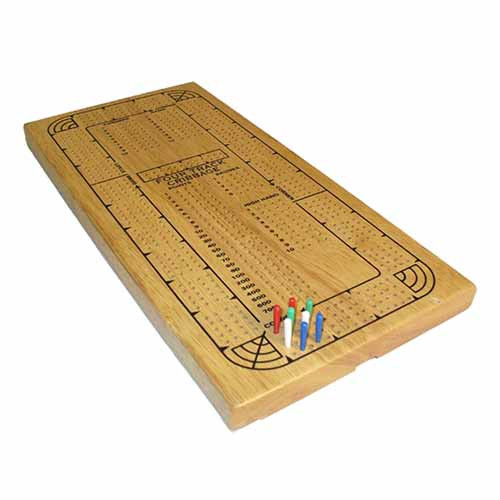 

Настольная игра Worldwise Imports Cribbage: Four-Player Oak Board