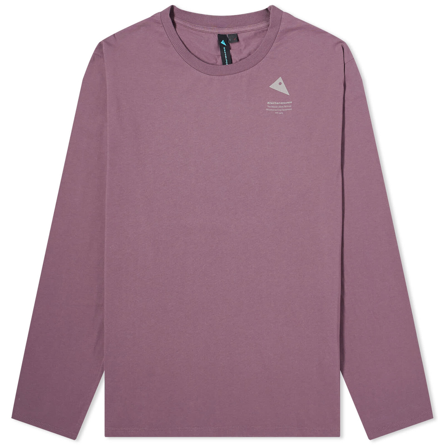 

Футболка Klattermusen Long Sleeve Runa Maker, цвет Black Plum