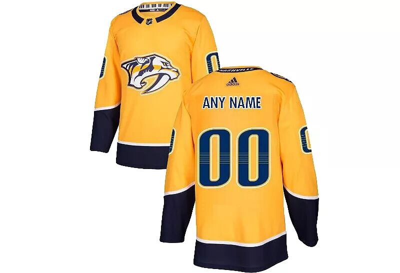 

Мужская футболка Adidas Nashville Predators Authentic Pro Home Custom Custom