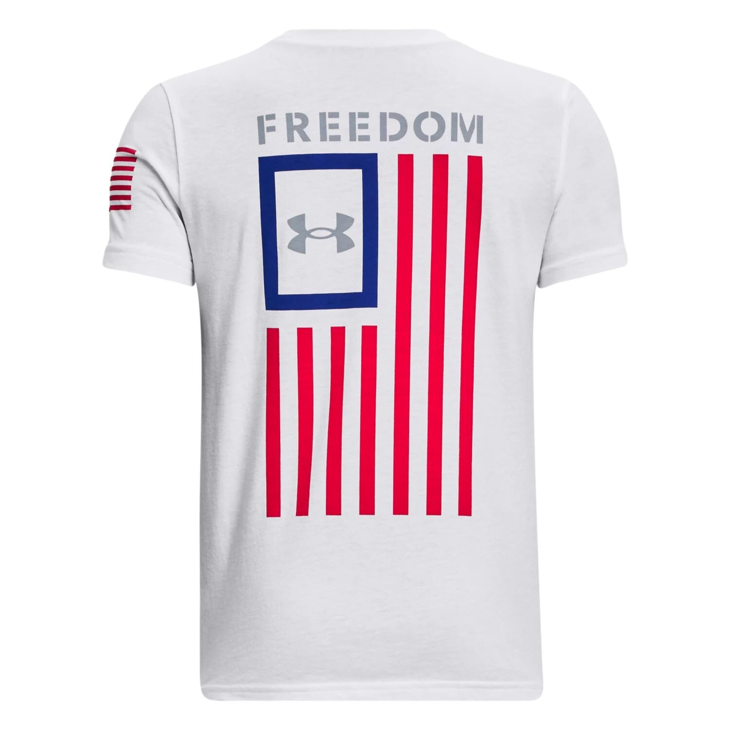 

Футболка Under Armour Freedom с флагом для мальчиков 8–20 лет Under Armour, белый/красный