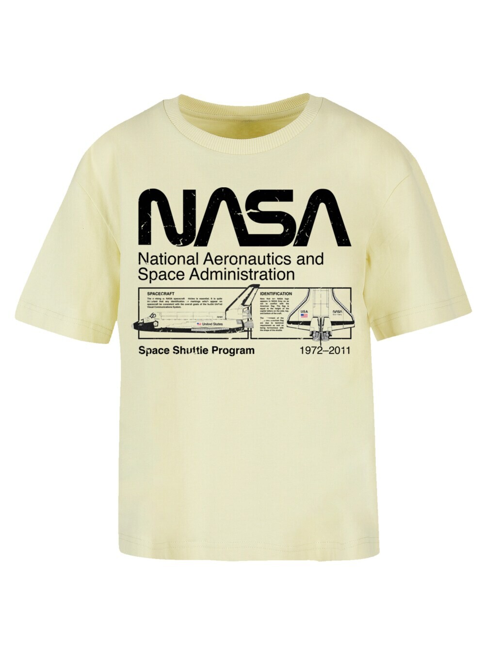 

Рубашка F4Nt4Stic Classic Space Shuttle, пастельно-желтый