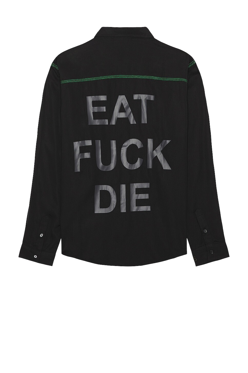 

Рубашка Pleasures Life Button Down, черный
