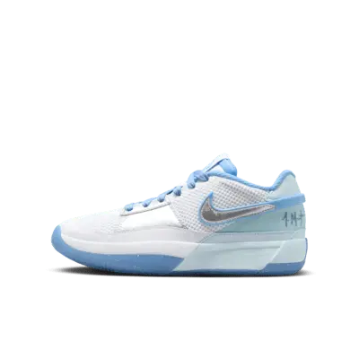 

Кроссовки Nike Ja 1 SE, цвет Glacier Blue/White/University Blue/Metallic Silver