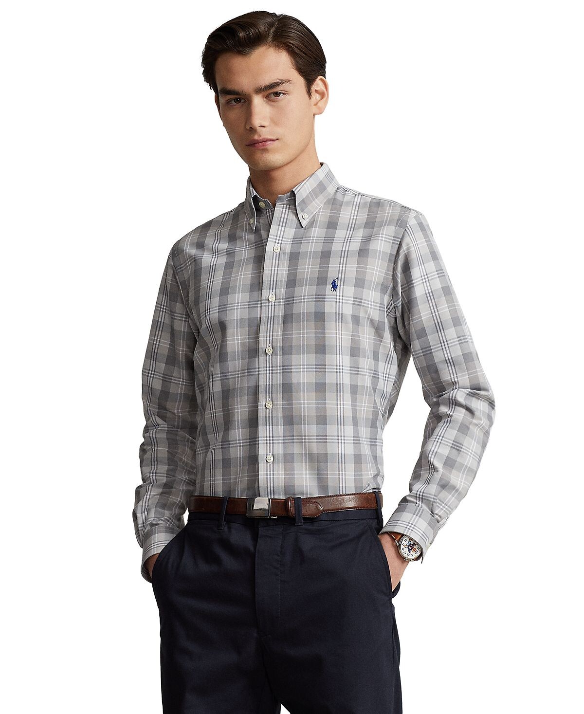 

Мужская оксфордская рубашка классического кроя Polo Ralph Lauren