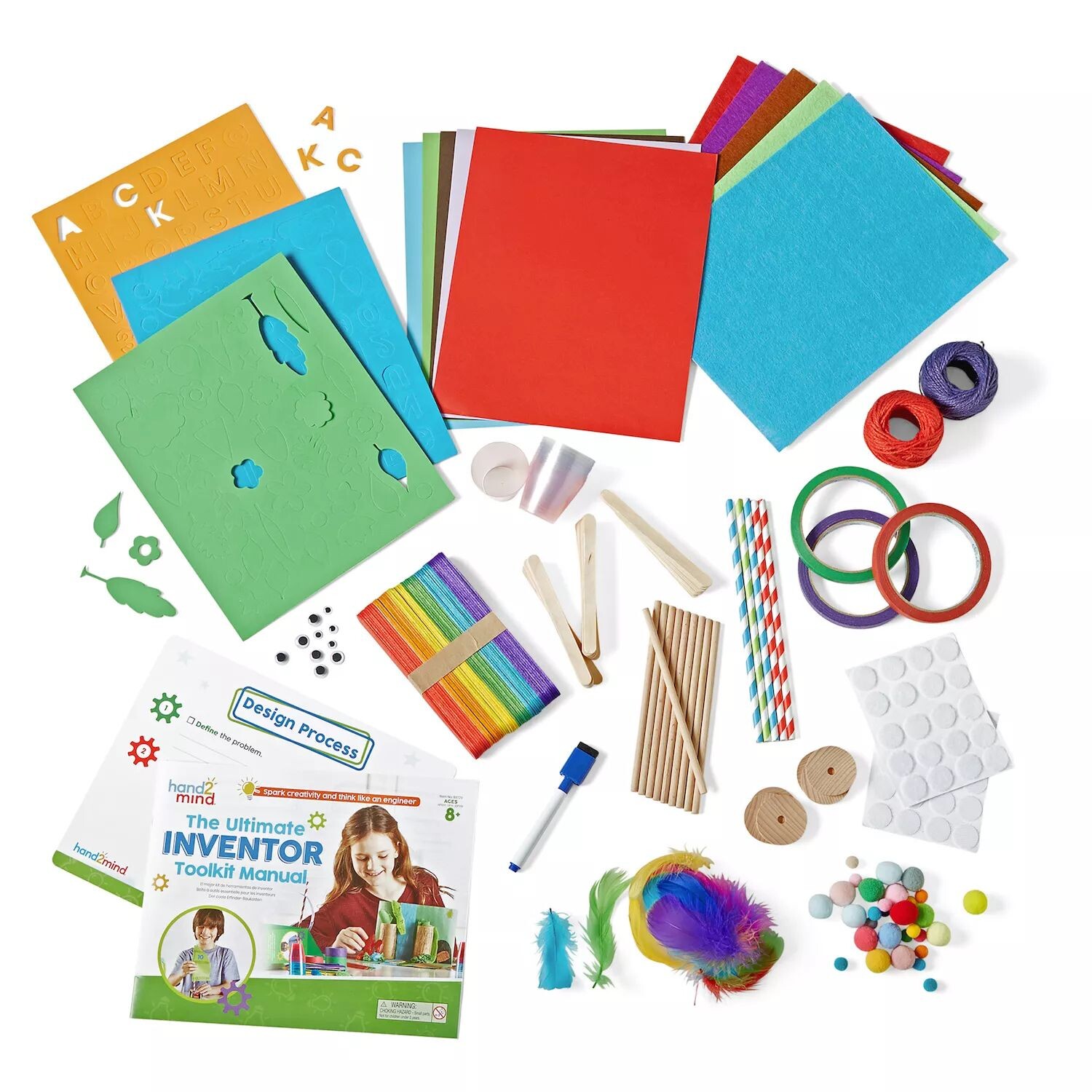 

Hand2mind Ultimate Inventor Toolkit для детей от 8 лет и старше hand2mind