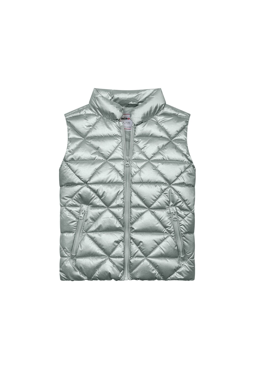 

Утепленный жилет Minoti Funktions 12GILET 1, серебряный