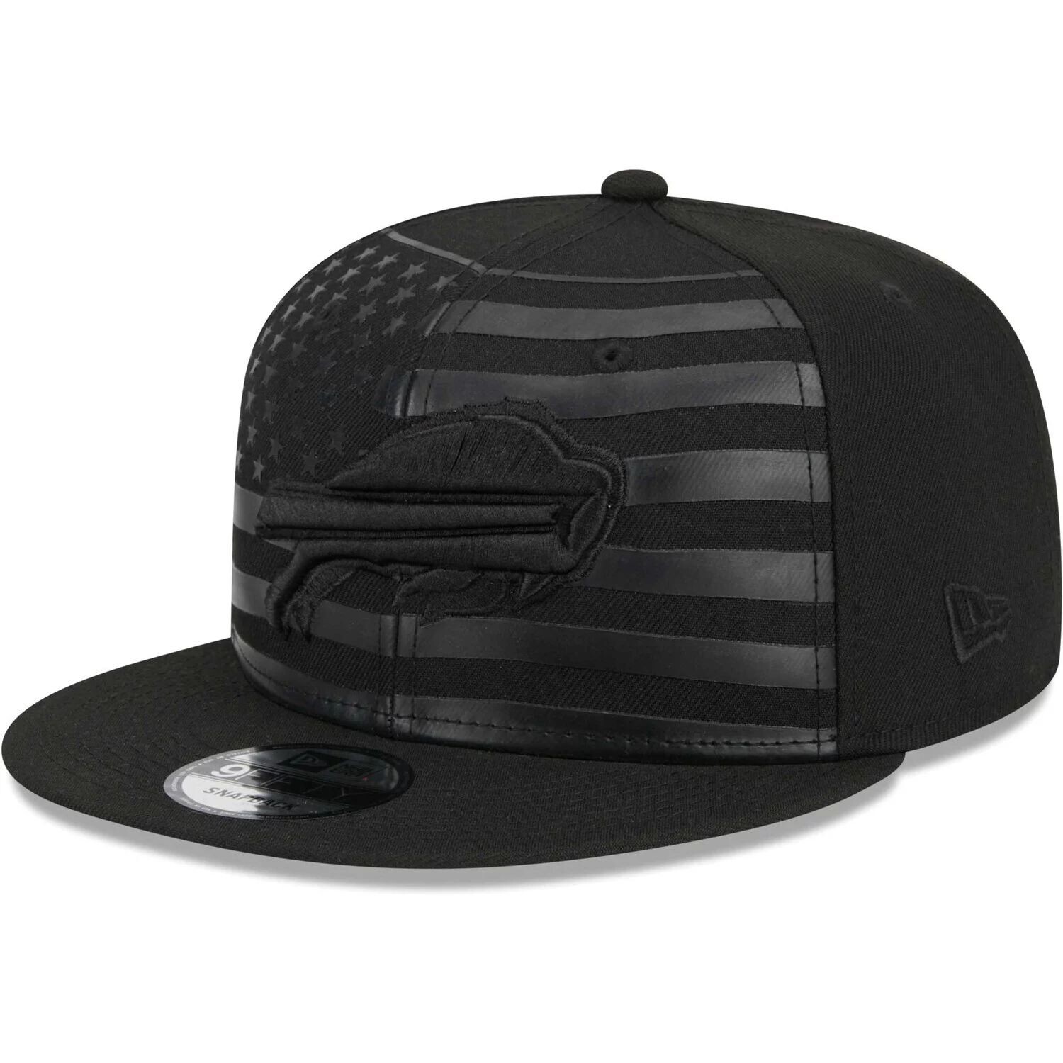 

Мужская черная кепка New Era Buffalo Bills Independent 9FIFTY Snapback