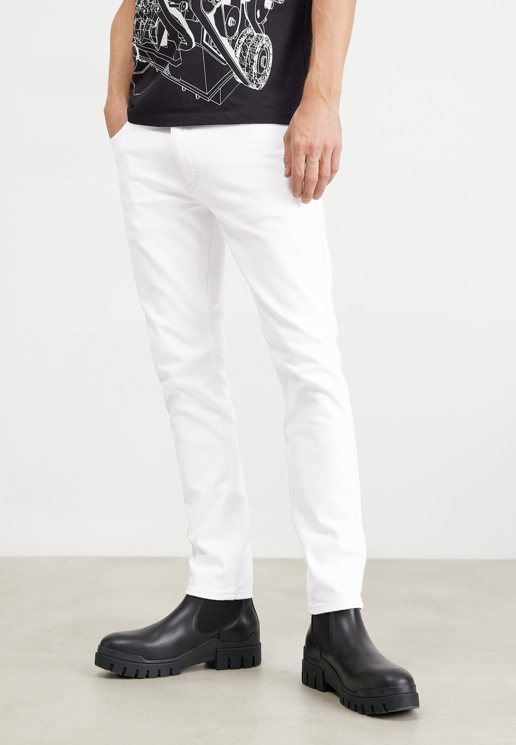 

Джинсы Skinny Fit HUGO 734, цвет white