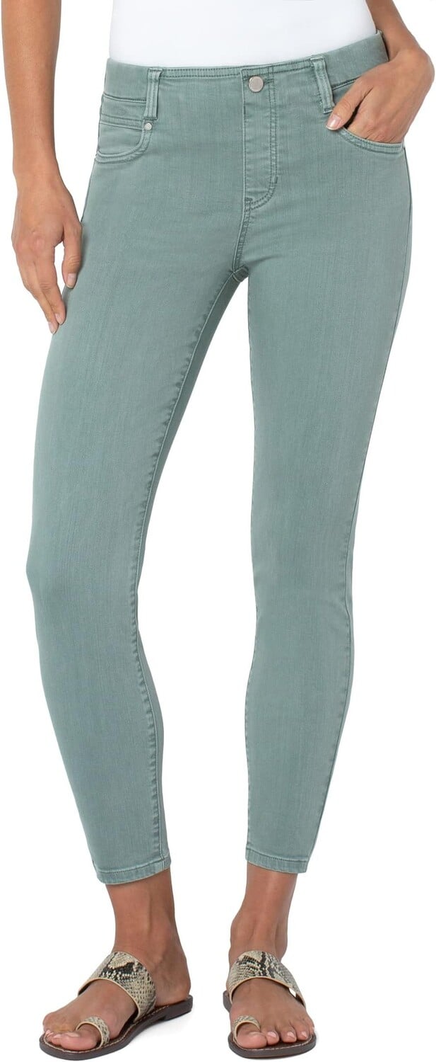 

Джинсы Gia Glider Ankle 27" in Sea Green Liverpool Los Angeles, цвет Sea Green