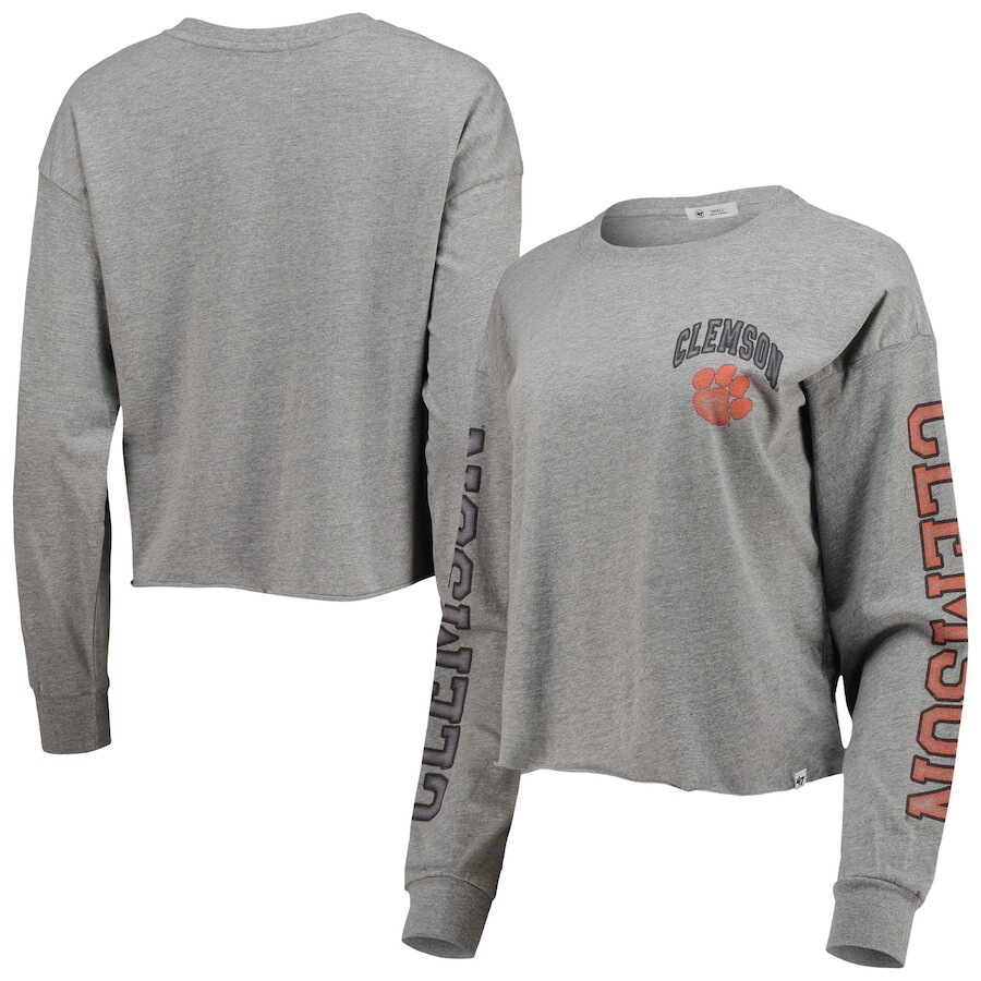 

Футболка с длинным рукавом 47 Clemson Tigers, серый