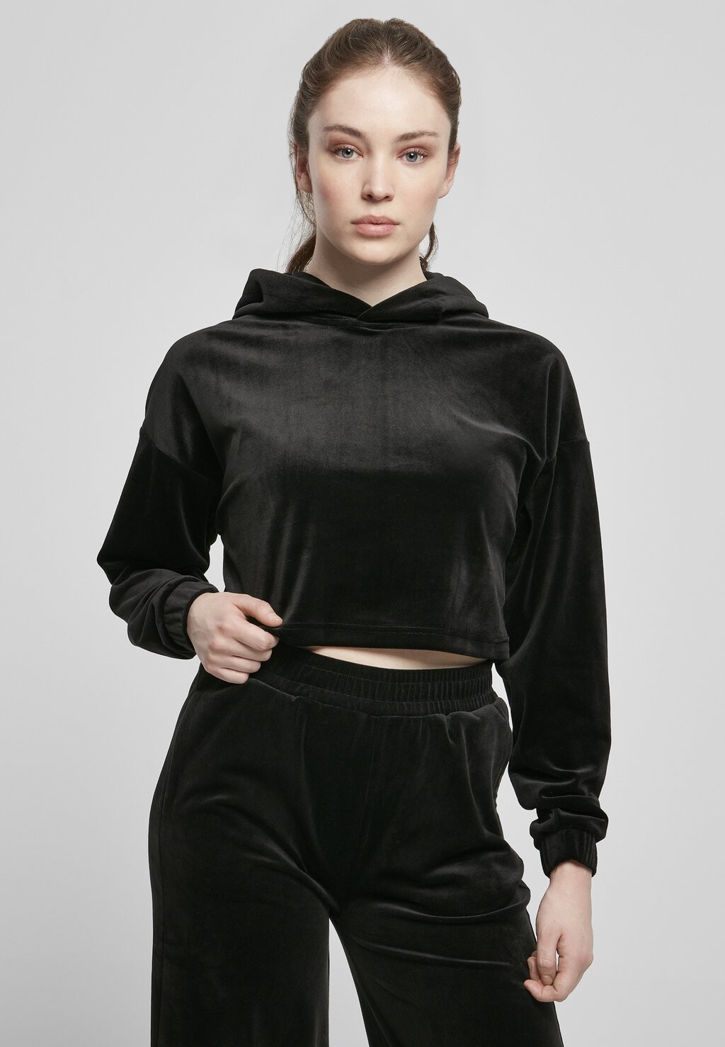 

Толстовка с капюшоном Urban Classics, черный