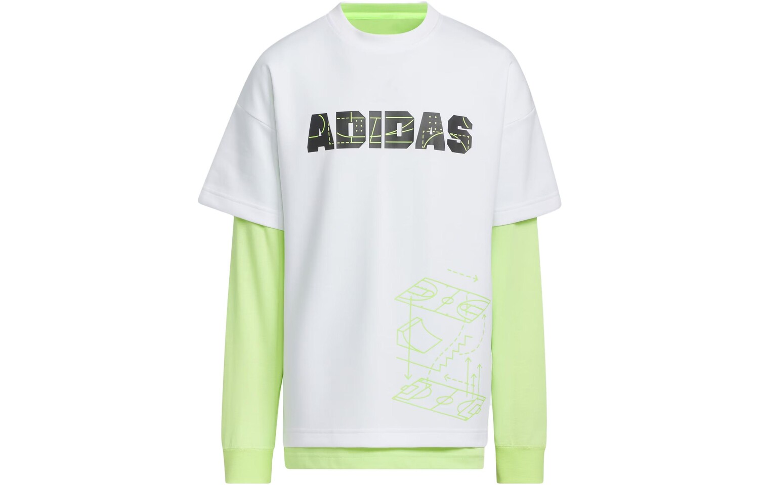 

Детская футболка Adidas, белый