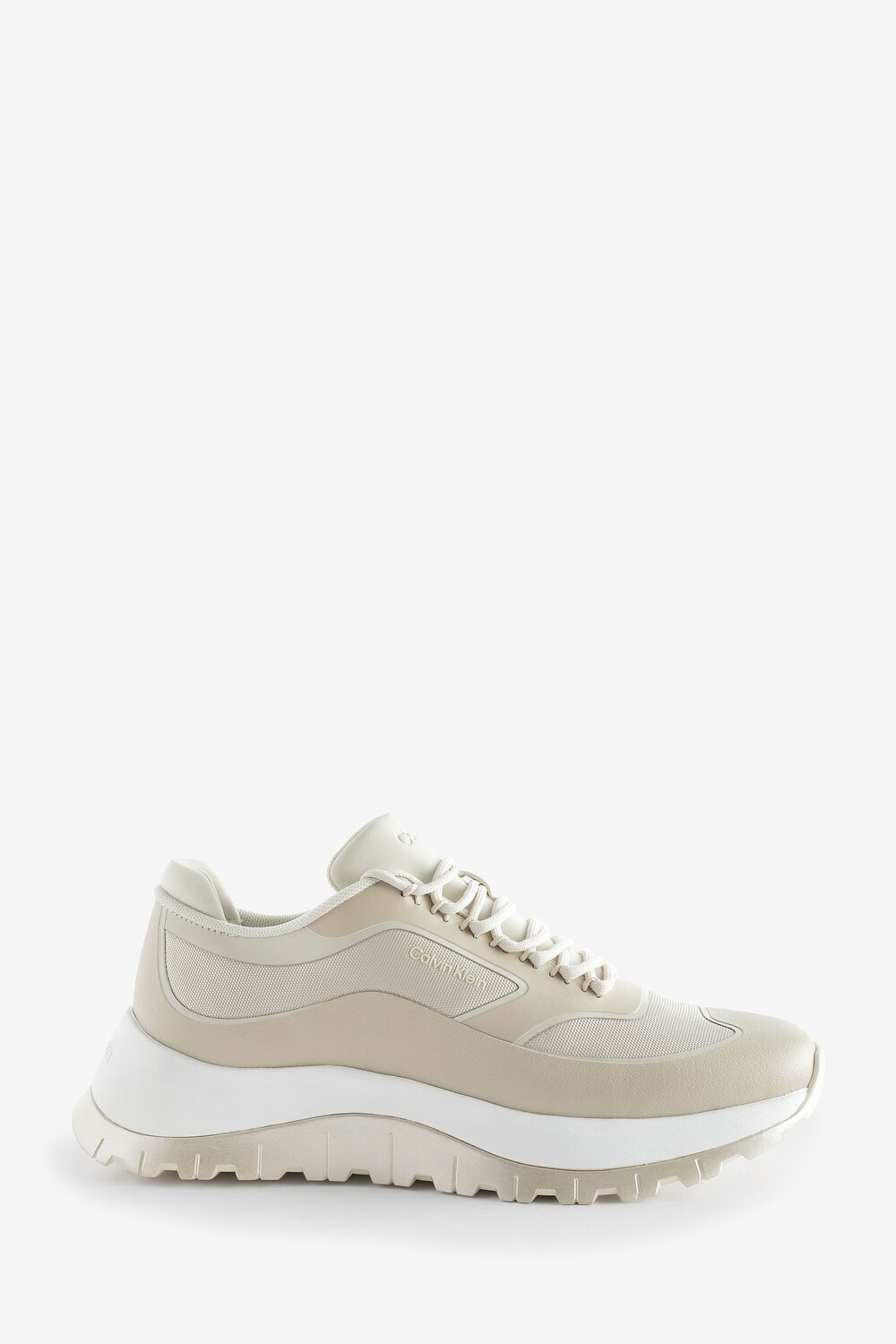 

Серые спортивные туфли на шнуровке Sole Runner Calvin Klein, серый