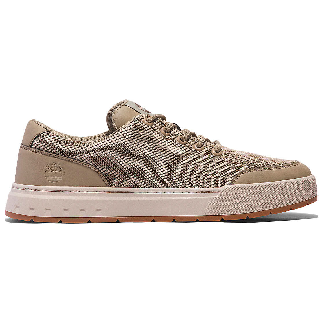 кроссовки timberland maple grove knit oxford темно синий Кроссовки Timberland Maple Grove Knit Oxford, светло коричневый