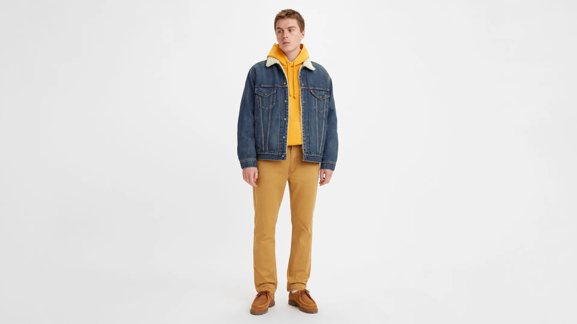 

Мужские джинсы прямого кроя 514 Levi's, коричневый