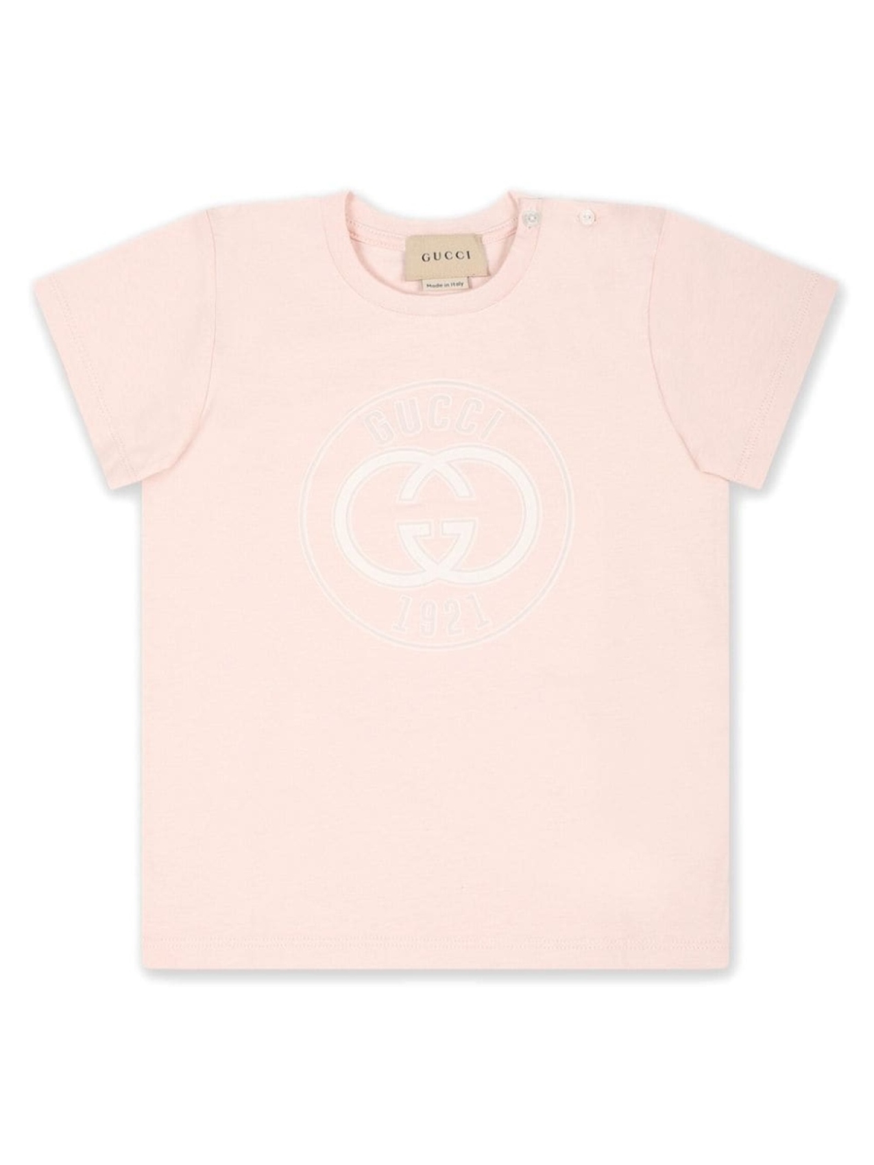 

Gucci Kids футболка с логотипом, розовый