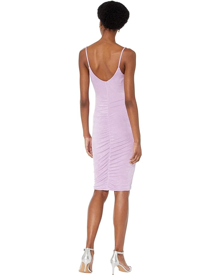 Платье Bardot Kinsley Ruched Slip Dress, цвет Lilac