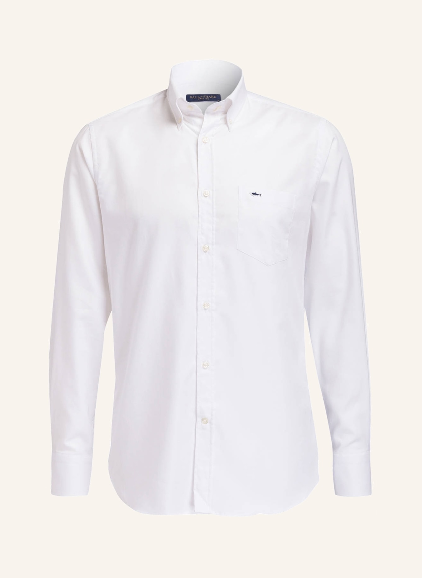 Рубашка PAUL & SHARK Slim Fit, белый