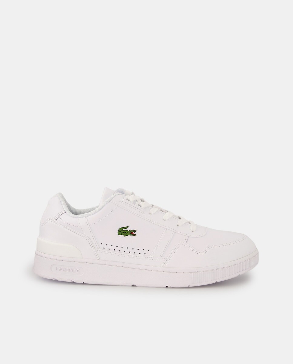 

Мужские кроссовки T-Clip из кожи и синтетического материала Lacoste, белый