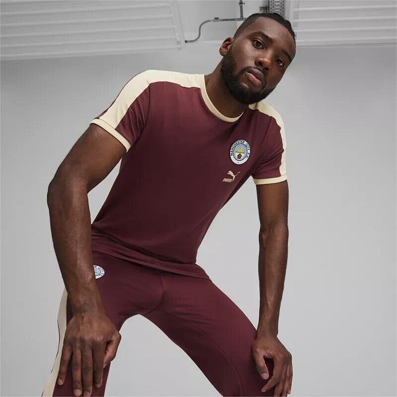 

Футболка Puma для взрослых Manchester City 2024 Heritage Maroon