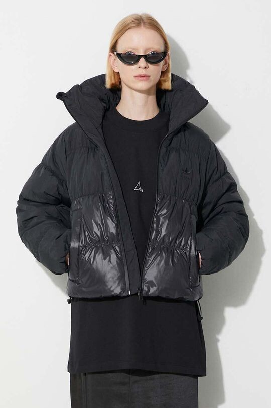 

Укороченная куртка Regen Черный пуховик adidas Originals, черный
