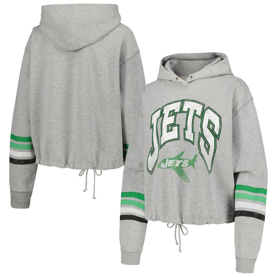 

Пуловер с капюшоном 47 New York Jets, серый
