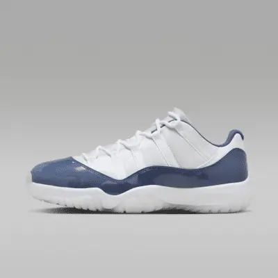 

Кроссовки Jordan Air 11 Retro Low "Diffused Blue", цвет White/Diffused Blue/Football Grey/Midnight Navy