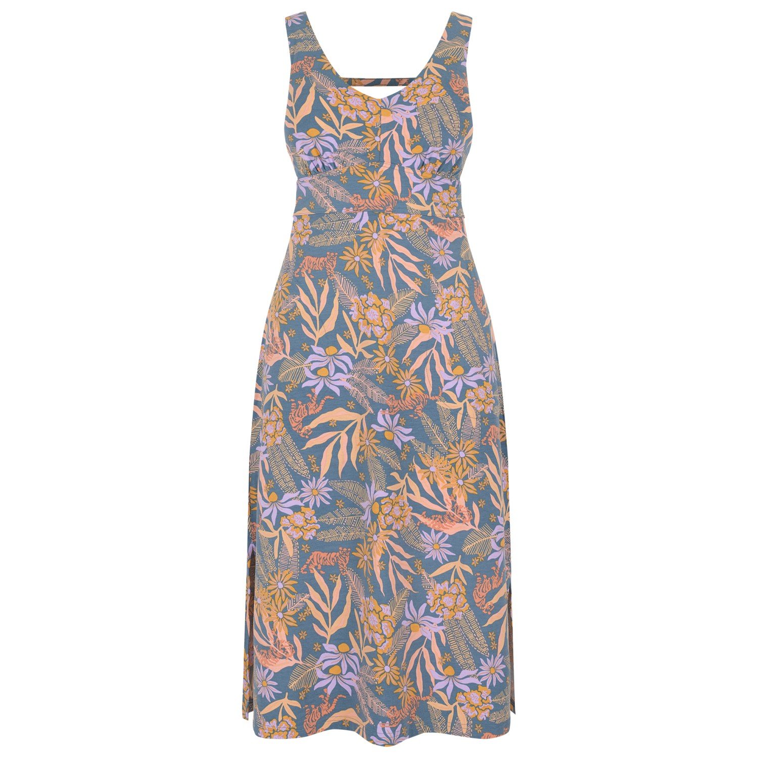 

Платье Sherpa Women's Neha Midi Dress, цвет Haze Tiger Floral