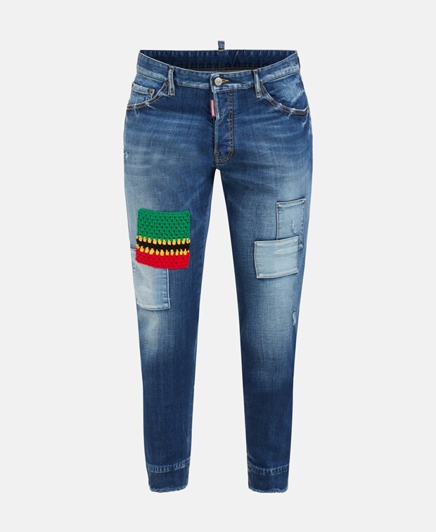 

Джинсы - стандартный крой Dsquared2, индиго