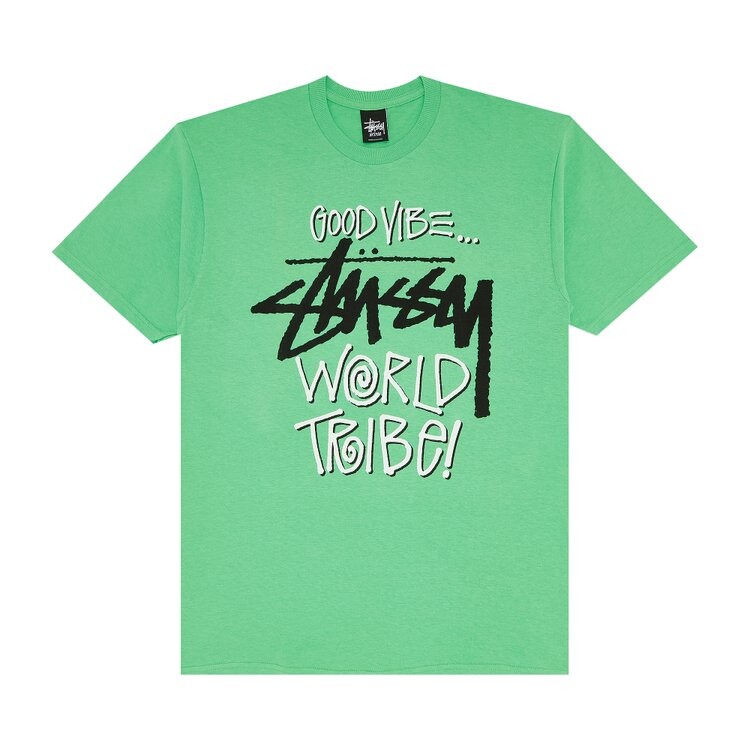 

Футболка Stussy Good Vibe 'Green', зеленый